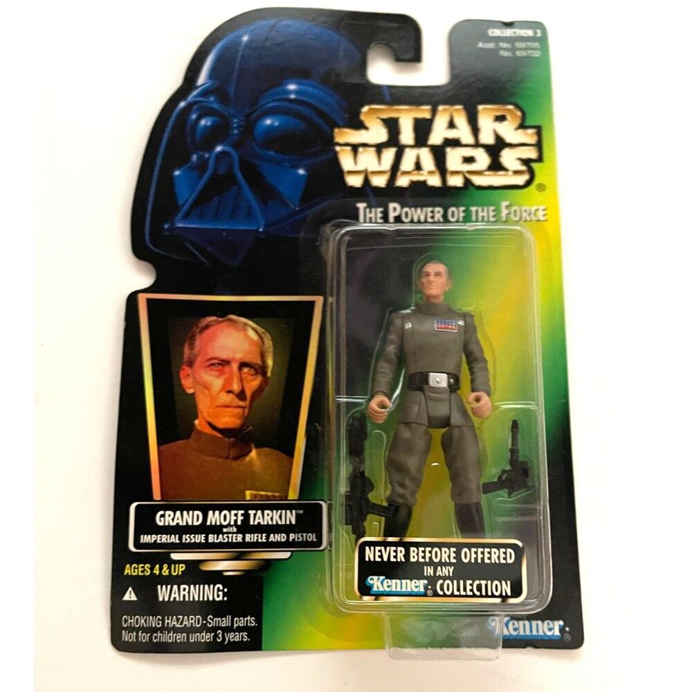 Kenner Star Wars Power Of The Force Grand Moff Tarkin 1996 3.75" Vintage Figure